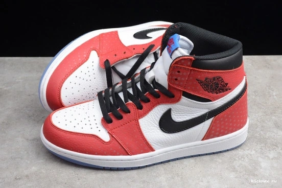 AIR 555088-602 Jordan 555088-602 High Retro Spider-Man 1 Story Origin 0520